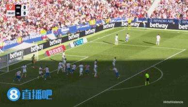 先拔头筹!马竞角球造禁区混乱,科克补射破门,1-0领先瓦伦西亚 先拔头筹!马竞角球造禁区混乱,科克补射破门,1-0领先瓦伦西亚