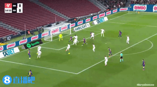 这也外脚背？亚马尔禁区左侧左脚外脚背传中，直接被对方门将没收