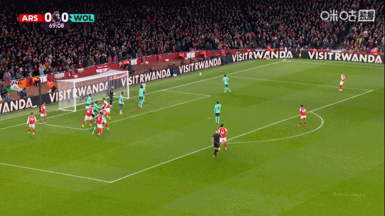 阿森纳本赛季第11次利用定位球机会破门，领跑英超所有球队