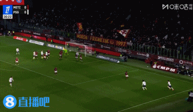 首开记录！李刚仁传中，贡萨洛·拉莫斯头球破门，巴黎1-0梅斯