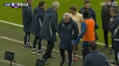 记者：埃弗顿中场霍尔似乎遭遇腿筋受伤，离场时获得球迷掌声