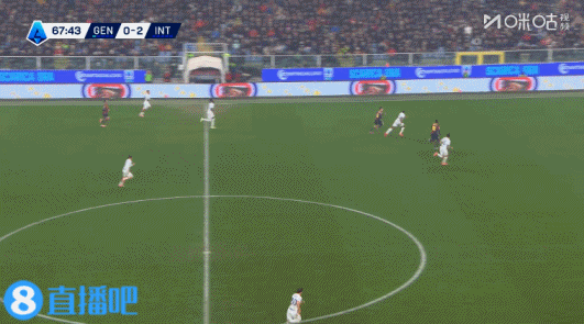 国米后防失误！维克托·维蒂尼亚破门，热那亚扳回一球