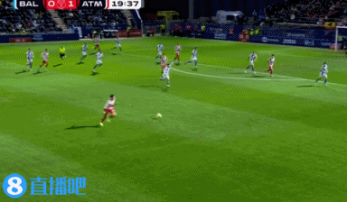 终于破荒！莫利纳传中，拉斯帕多里头球破门，马竞2-0巴利阿里