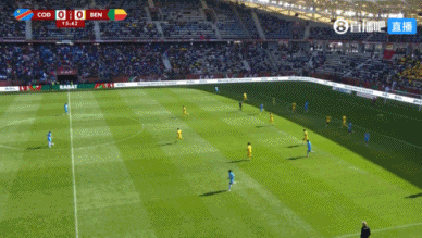 躲球处处有！贝宁球员罗奇躲球，博格纳达破门，民主刚果1-0贝宁