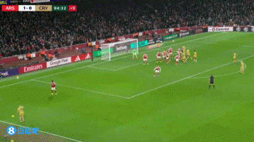 还是没守住！格伊破门后面无表情，阿森纳第95分钟遭水晶宫扳平