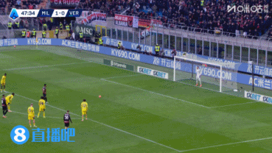 开张！恩昆库造点亲自主罚命中，攻入加盟米兰12场意甲处子球