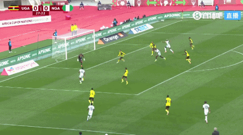 团队配合！尼日利亚先下一城，奥努阿楚破门