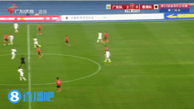 中国香港扳回1球！孙铭谦突入禁区过掉门将推空门进球