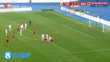 广东总比分3-2反超中国香港！易县龙造点，姜至鹏点射破门