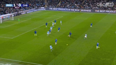 没打正不应该啊！切尔西反击好机会，内托绝佳位置打门高了