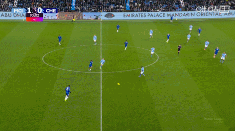 补时绝平！古斯托传中，恩佐三连击破门，切尔西客场1-1扳平曼城