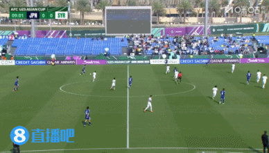 U23日本1-0领先叙利亚U23！第10分钟，大关友翔禁区内抽射破门