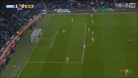 自己都无语了！布莱顿自家禁区传球失误，B席爆射中柱