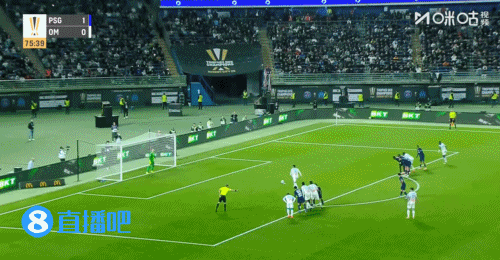 格林伍德造点并亲自主罚打进，马赛第76分钟扳平巴黎