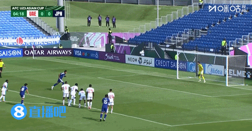 闪击！大关友翔造点，恩瓦迪克点射，日本U23开场5分钟领先！