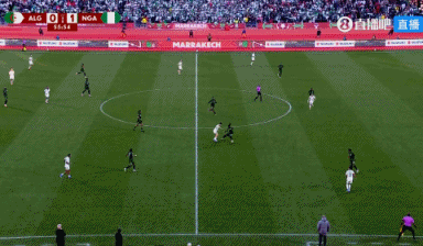 尼日利亚2球领先！亚当斯过掉卢卡·齐达内破门，奥斯梅恩传射