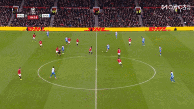 后防梦游！利马门线解围未远 格鲁达补射破门，曼联0-1落后布莱顿