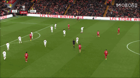 弗林蓬内切左脚爆射建功，利物浦2-0领先巴恩斯利