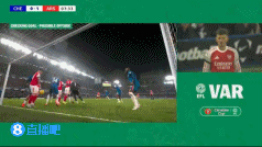 转播故障？VAR介入本·怀特进球时，转播画面黑屏了一下