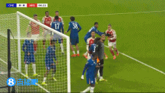 角球当点球踢！本·怀特7分钟头球破门，赖斯角球助攻