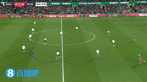 终于破僵！费尔明直塞穿透防线，费兰单刀破门