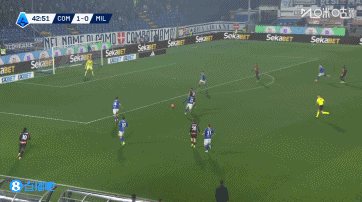 米兰扳平！拉比奥特造点，恩昆库点射破门