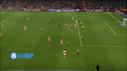 马丁内利已进6球，单赛季欧冠进球数在阿森纳球员中仅次于亨利